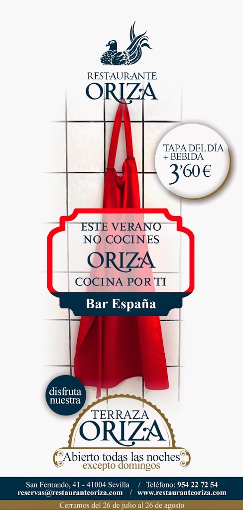 Este verano en Oriza…